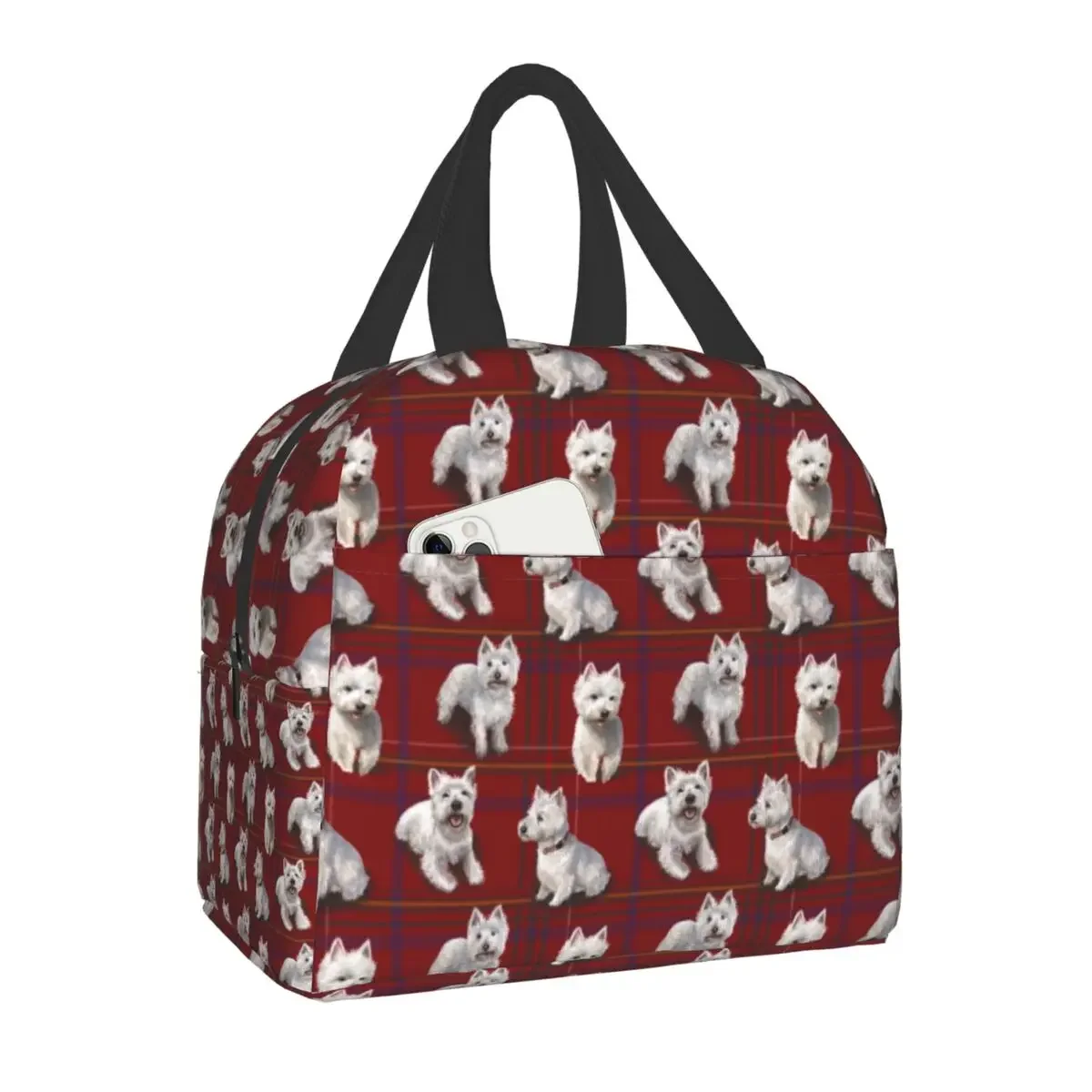 Food Storage Lunch Box - West Highland Terrier Westie Geïsoleerde Lunchtassen