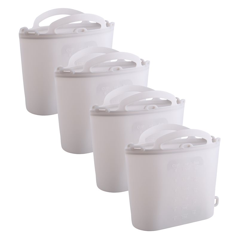 Food Storage Silicone Bags - AB66-Fresh-Keeping Bag Food-Grade Zelfdichtende voedselbewaarzak Herbruikbaar