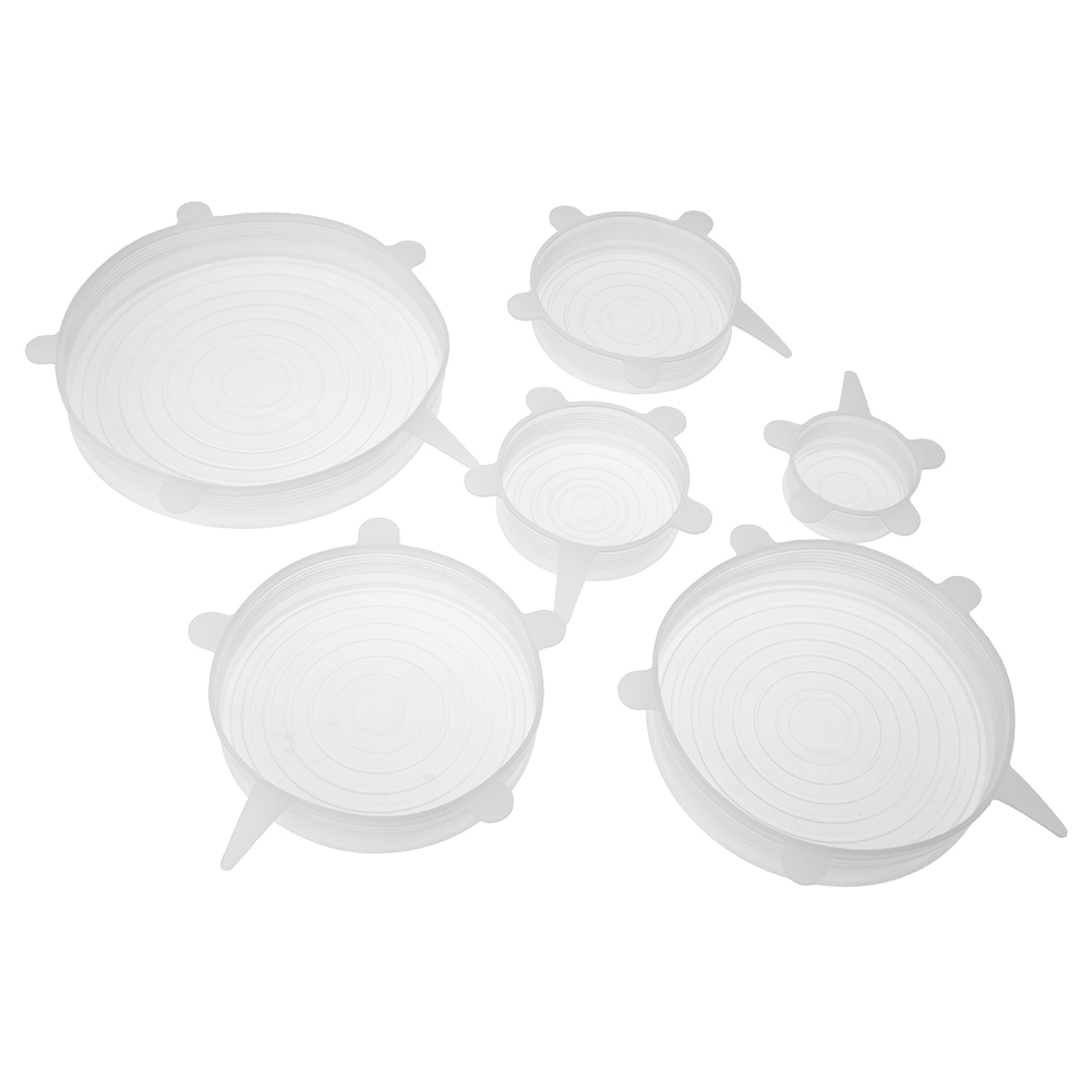 Silicone Stretch Lid - Silicone rekbare deksel, flexibele ronde siliconen