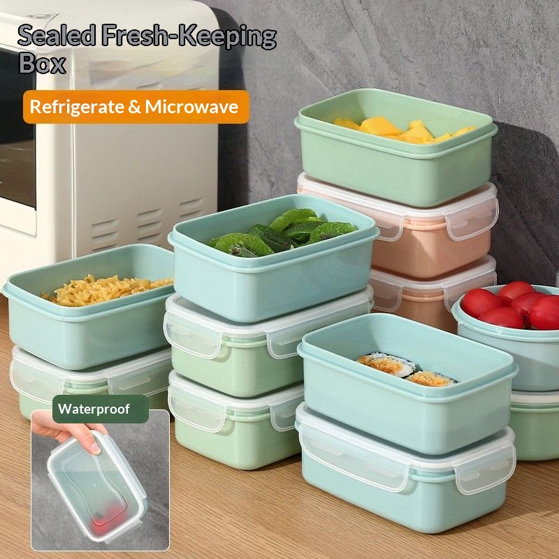 Food Storage Meal Prep - Luchtdicht bewaardozen voor voedsel, BPA-vrij, stapelbaar,