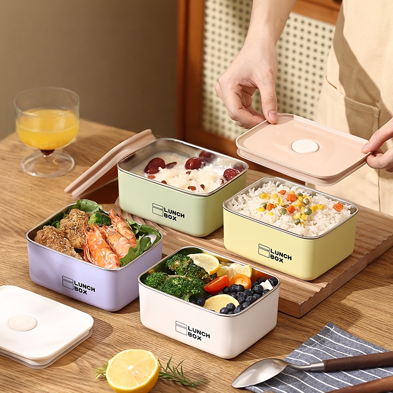 Food Storage Bowls - RVS Lekvrije Voedselbewaarset [4-delige set] voor