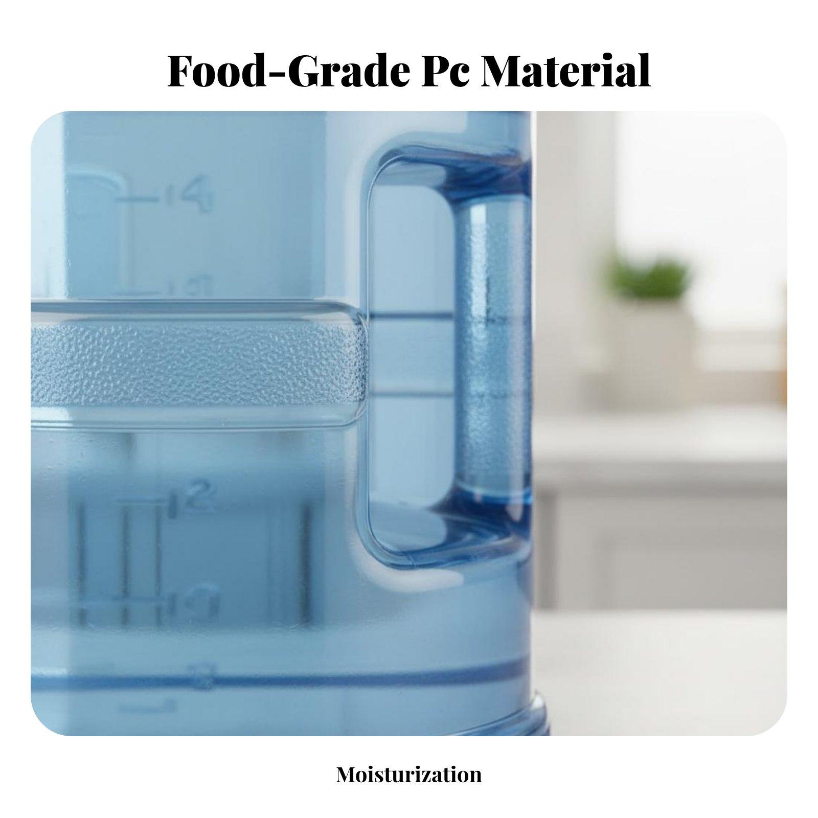 Food Storage Emergency Preparedness - Industriële wateropslagemmer, lekvrij, voedselveilig, draagbare fles