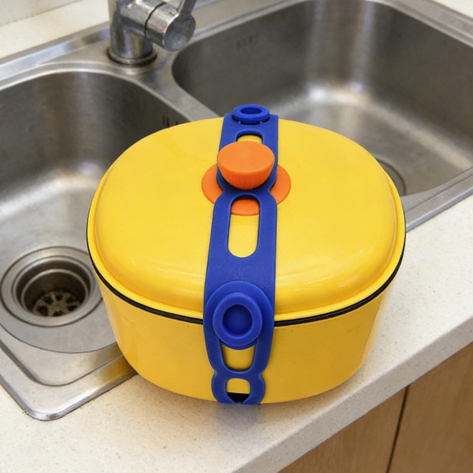 Silicone Stretch Lid - Siliconen potdekselriem Herbruikbare elastische band Siliconen