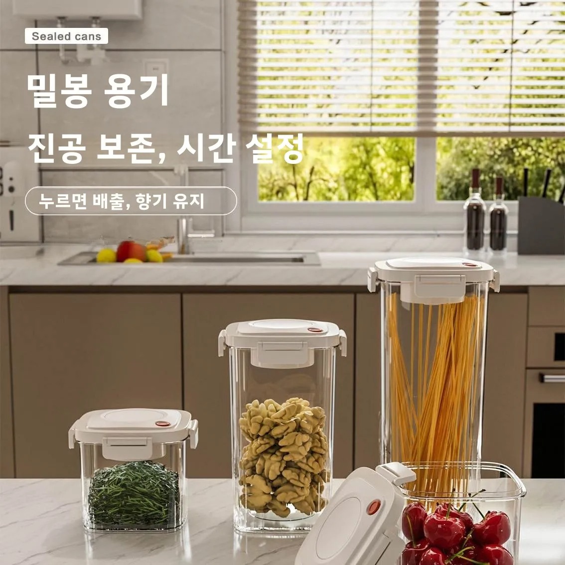 Plastic vacuümverzegelde tank  - Food Storage Canister recensie en prijs