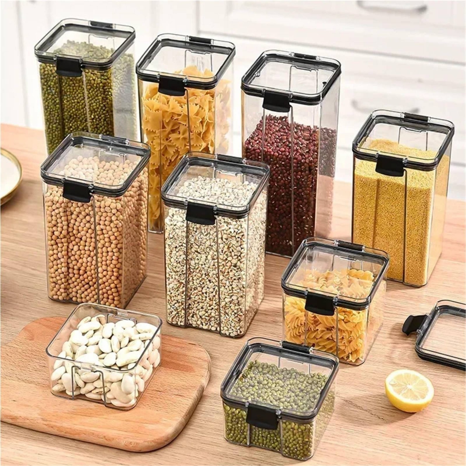 Luchtdichte voedselbewaarconta - Food Storage Jars Airtight recensie en prijs