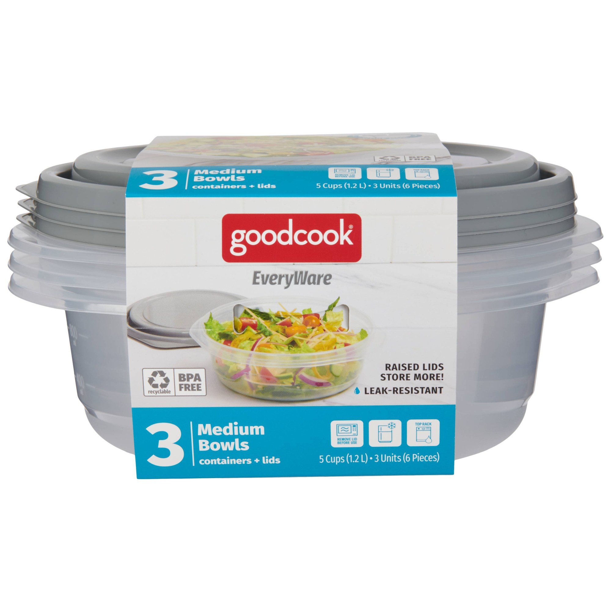 6 stuks ronde voedselopslagcon - Food Storage In Pantry recensie en prijs