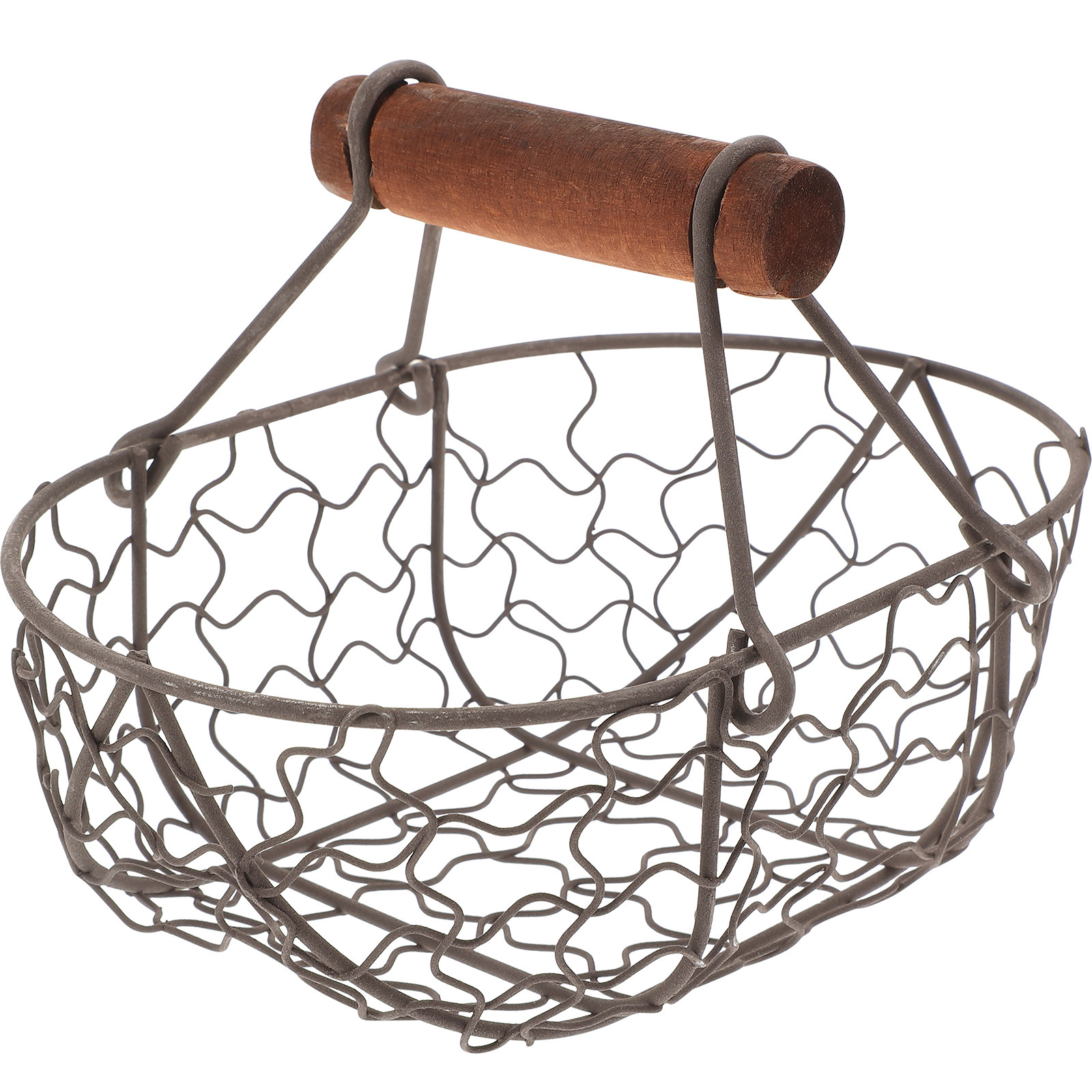 Rustieke ijzerdraad opbergmand - Egg Storage Holder recensie en prijs