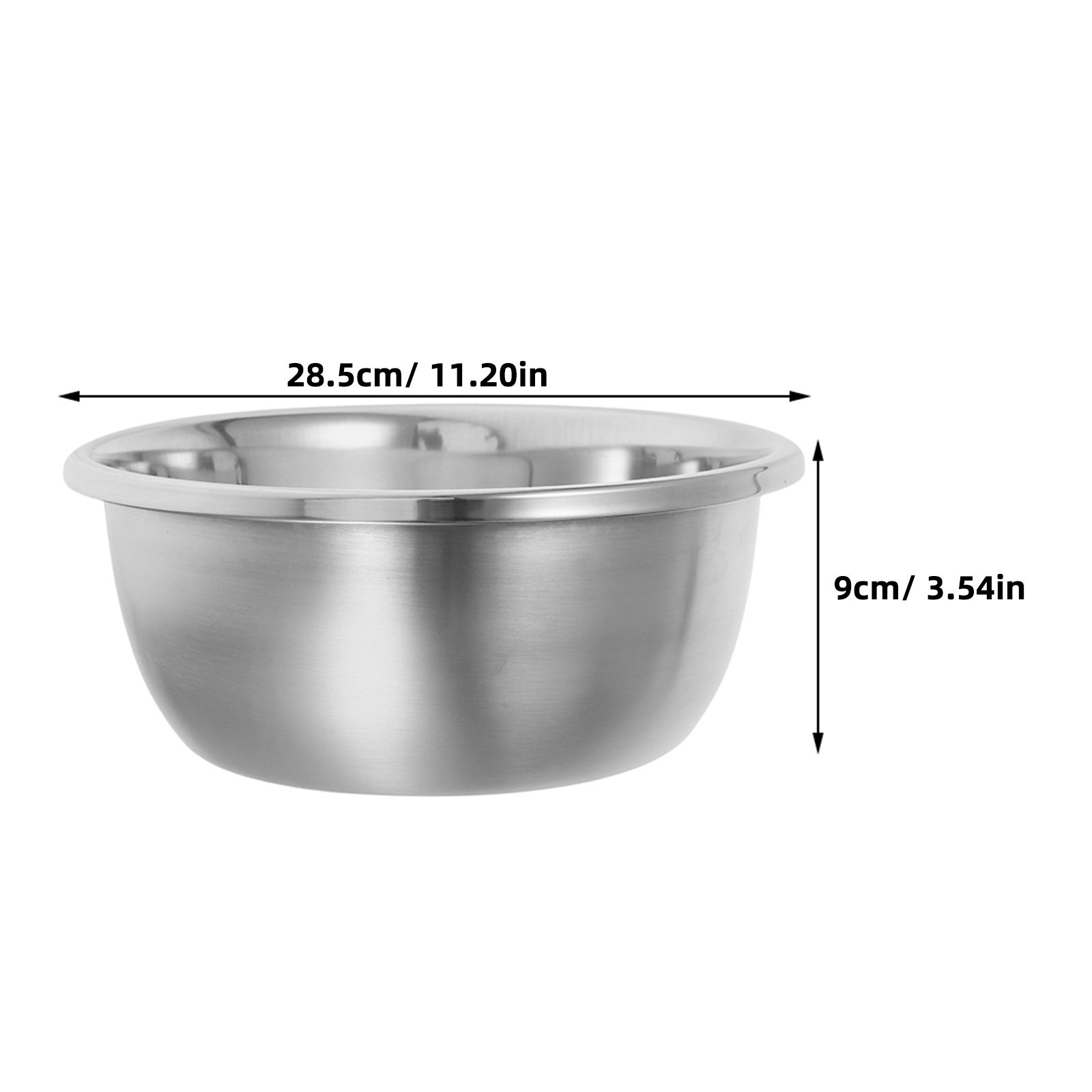 Grote ronde roestvrijstalen ko - Food Storage Bowls recensie en prijs