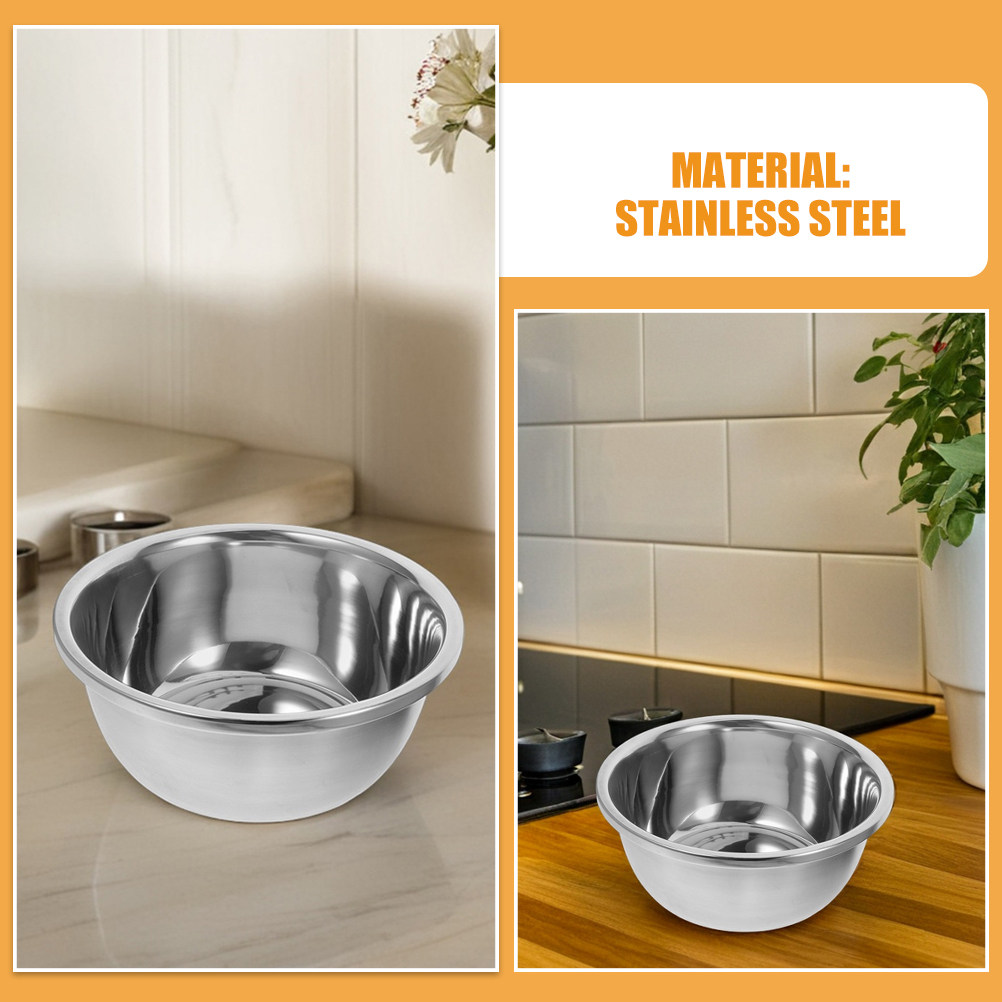 Grote ronde roestvrijstalen ko - Food Storage Bowls recensie en prijs