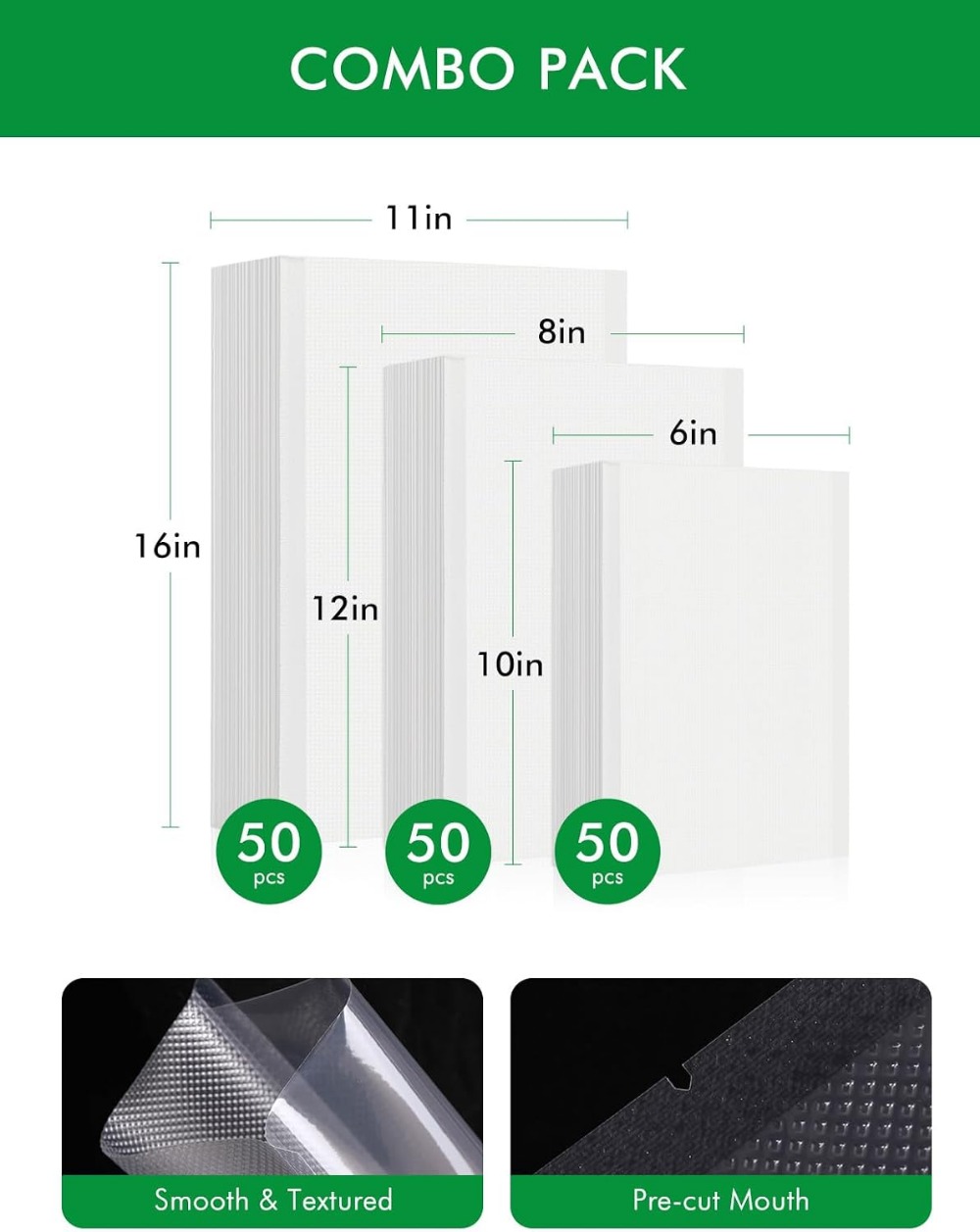 Vacumeerzakken, 150 stuks: Gal - Vacuum Sealer Bag recensie en prijs
