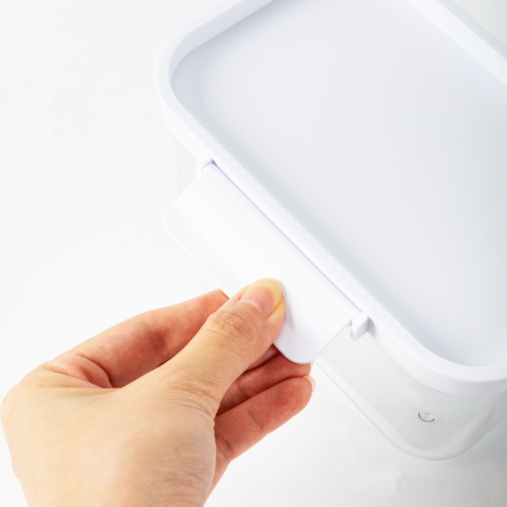 Kleine rechthoekige plastic vo - Food Storage Canister recensie en prijs