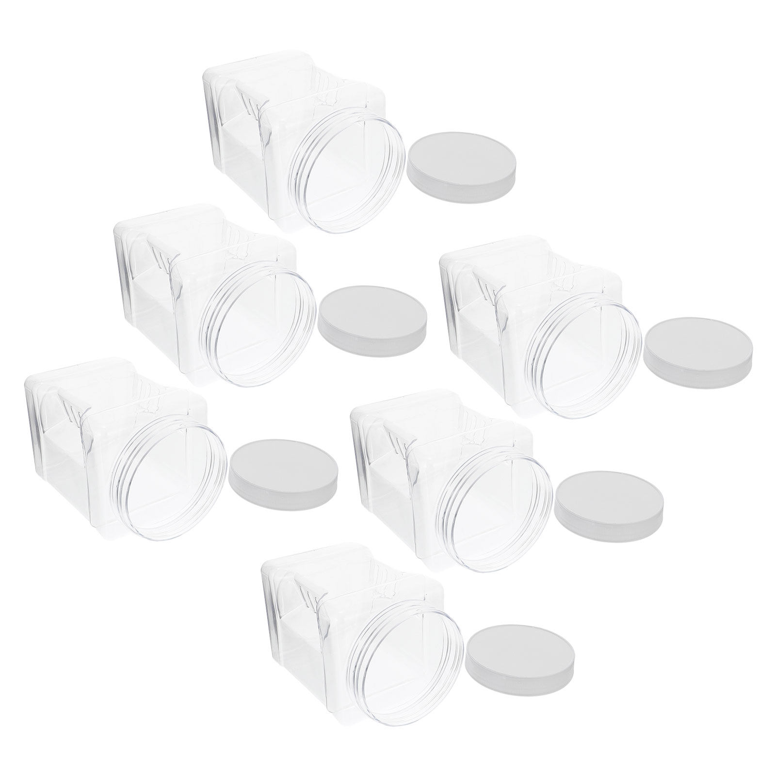 6 stuks transparante opbergpot - Food Storage Jars Airtight recensie en prijs