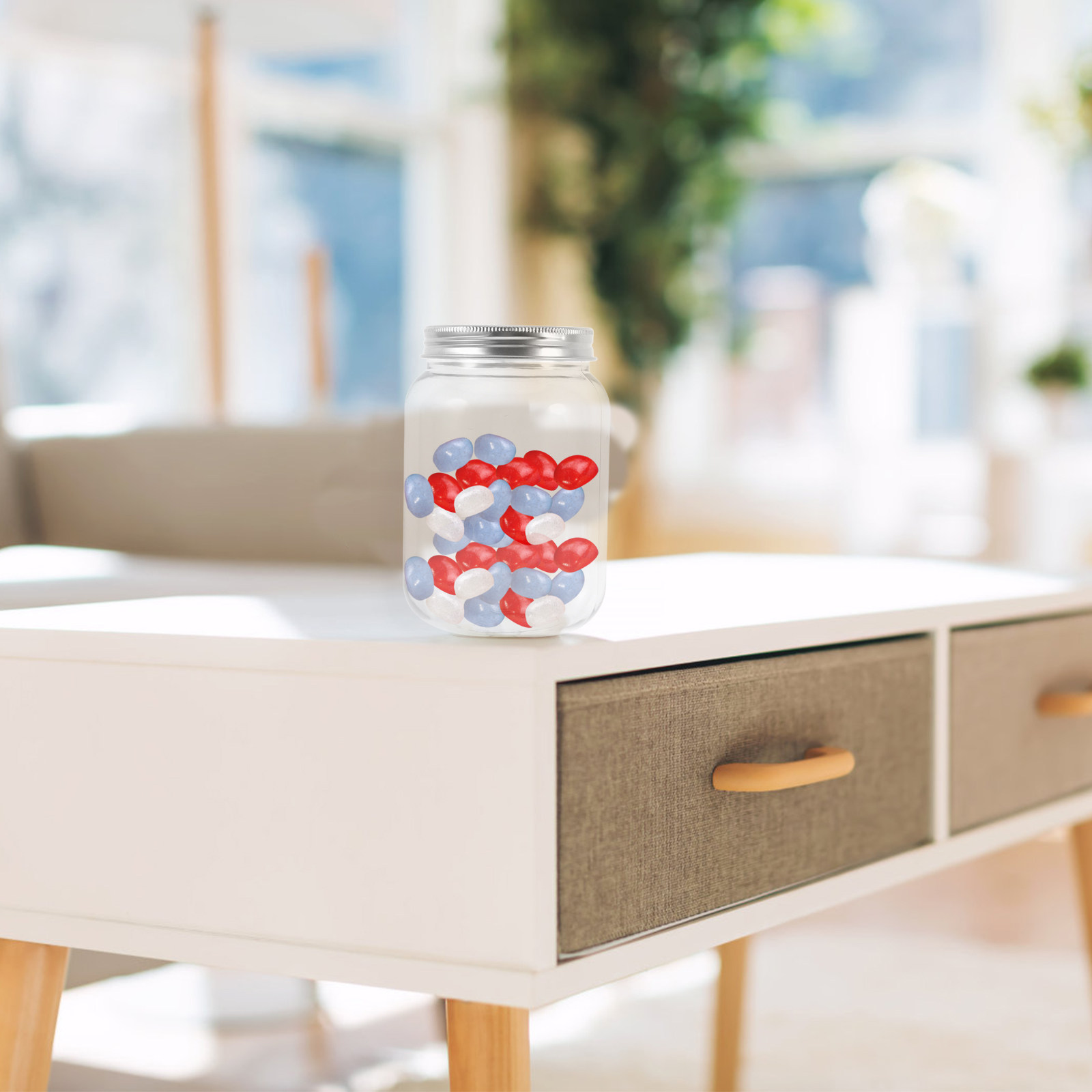 4 stuks doorzichtige plastic p - Food Storage Jars Airtight recensie en prijs
