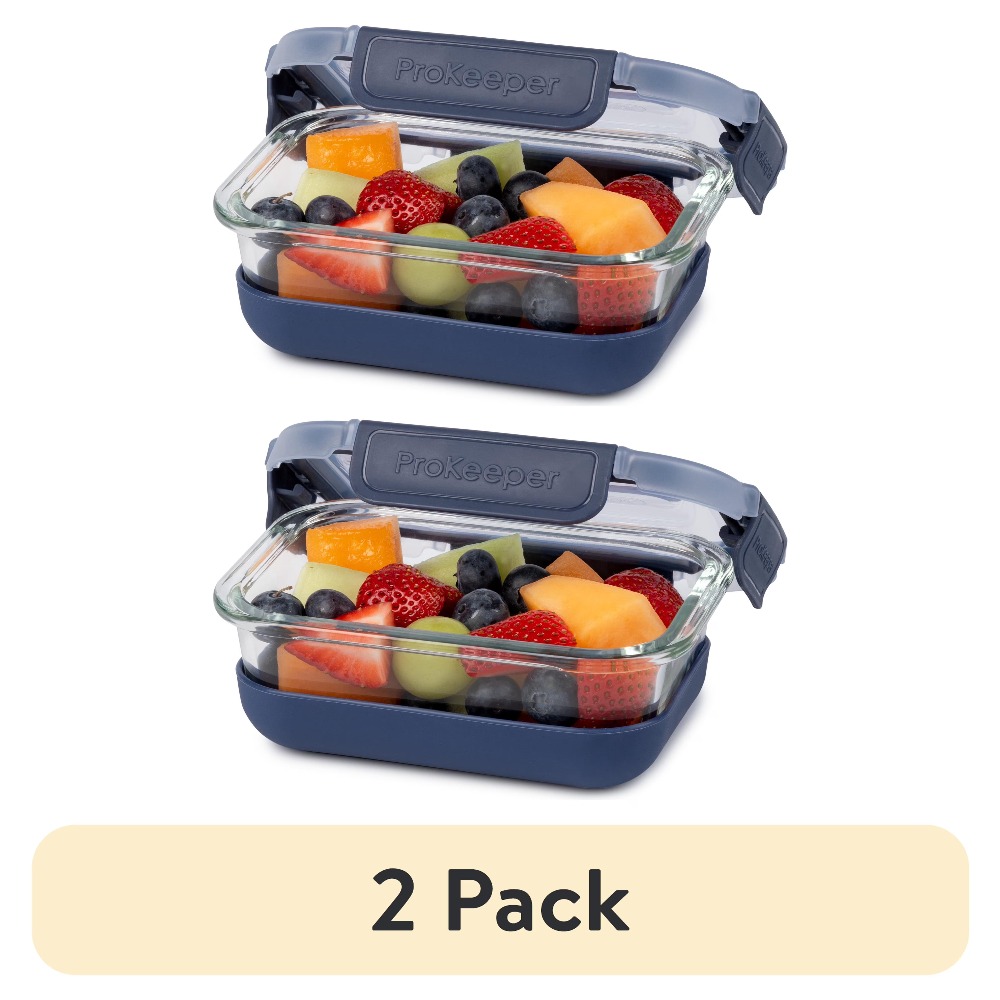 2-pack glazen voedselbewaarcon - Food Storage Silicone recensie en prijs