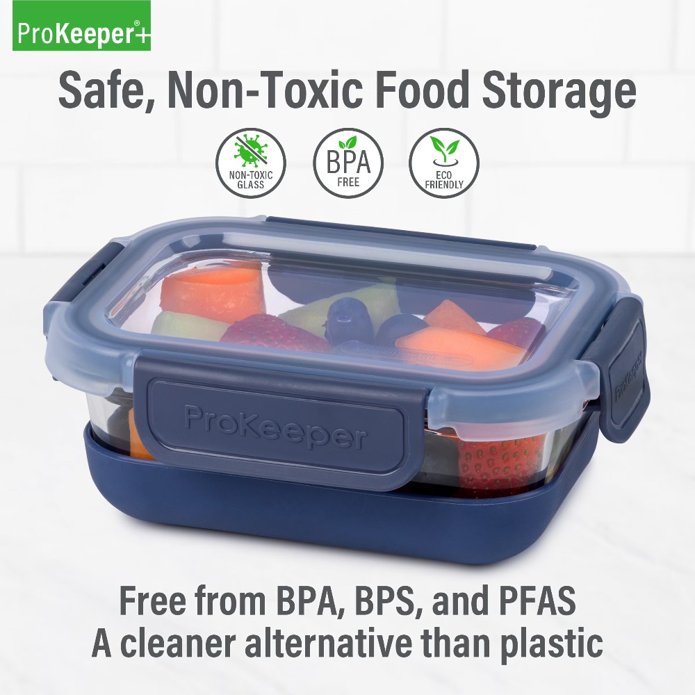 2-pack glazen voedselbewaarcon - Food Storage Silicone recensie en prijs