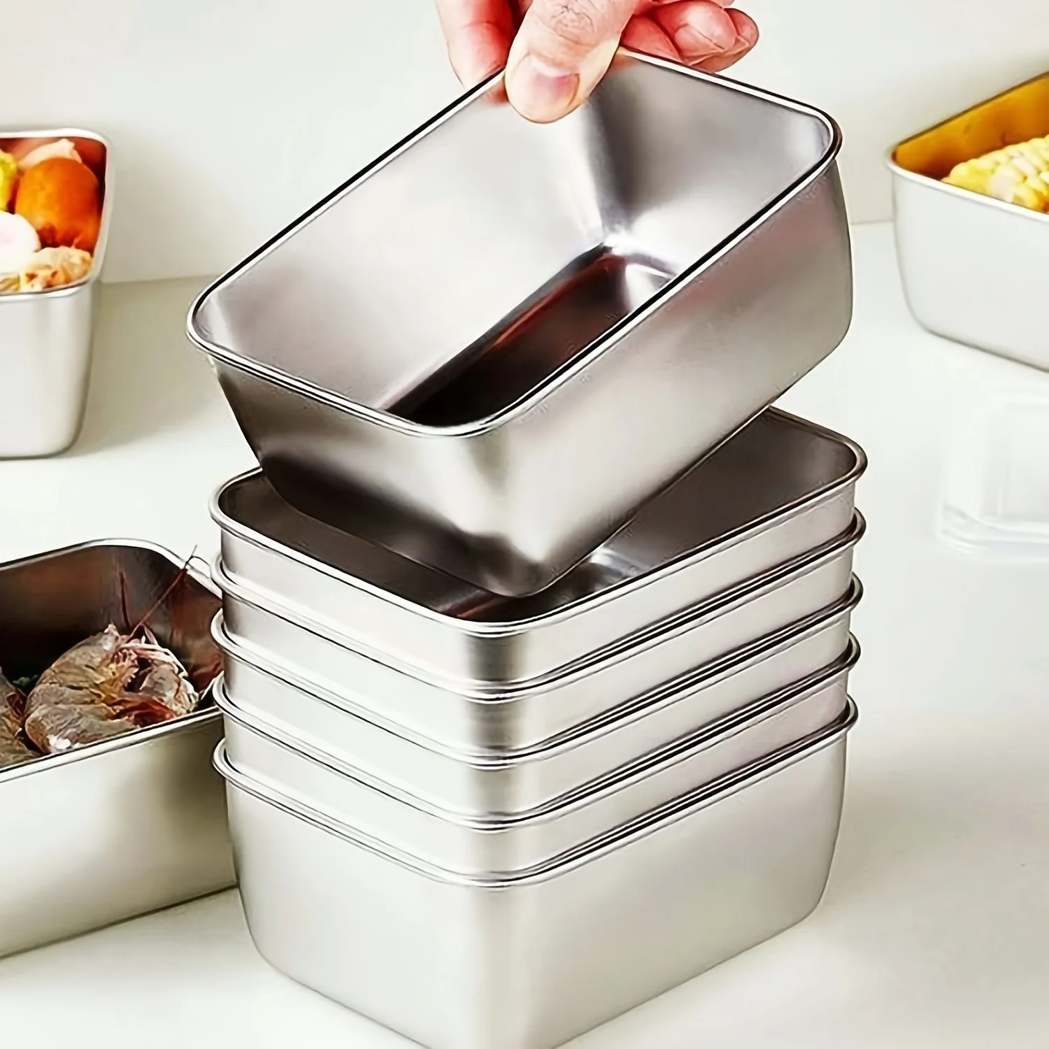 RVS voedselbewaarbakjes set me - Food Storage Containers With Lids recensie en prijs