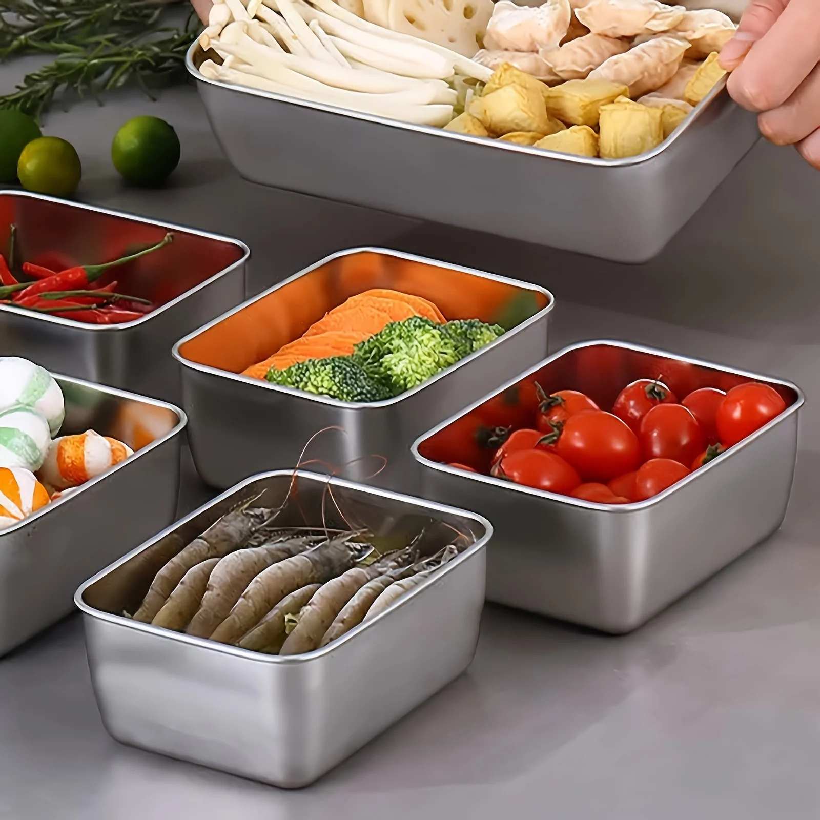 RVS voedselbewaarbakjes set me - Food Storage Containers With Lids recensie en prijs