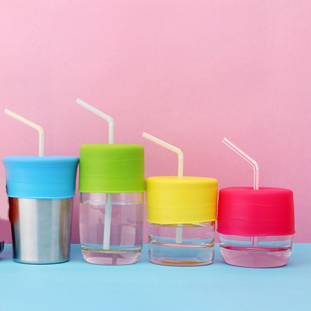Wasbaar met rietjegat Silicone - Silicone Stretch Lid recensie en prijs