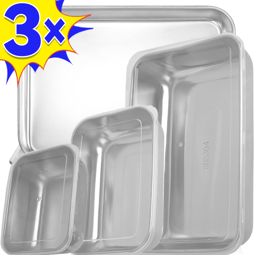 Roestvrijstalen voedselopbergd - Food Storage Containers With Lids recensie en prijs