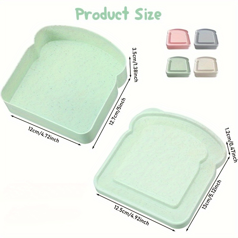 1pc Bento-dozen, sandwichconta - Food Storage Containers With Lids recensie en prijs