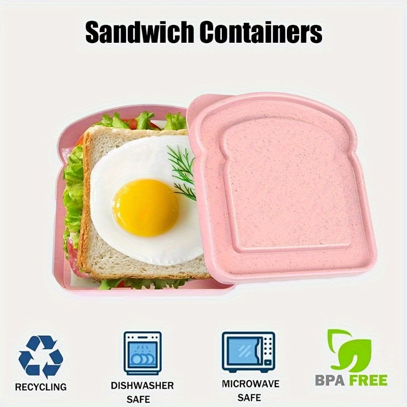1pc Bento-dozen, sandwichconta - Food Storage Containers With Lids recensie en prijs