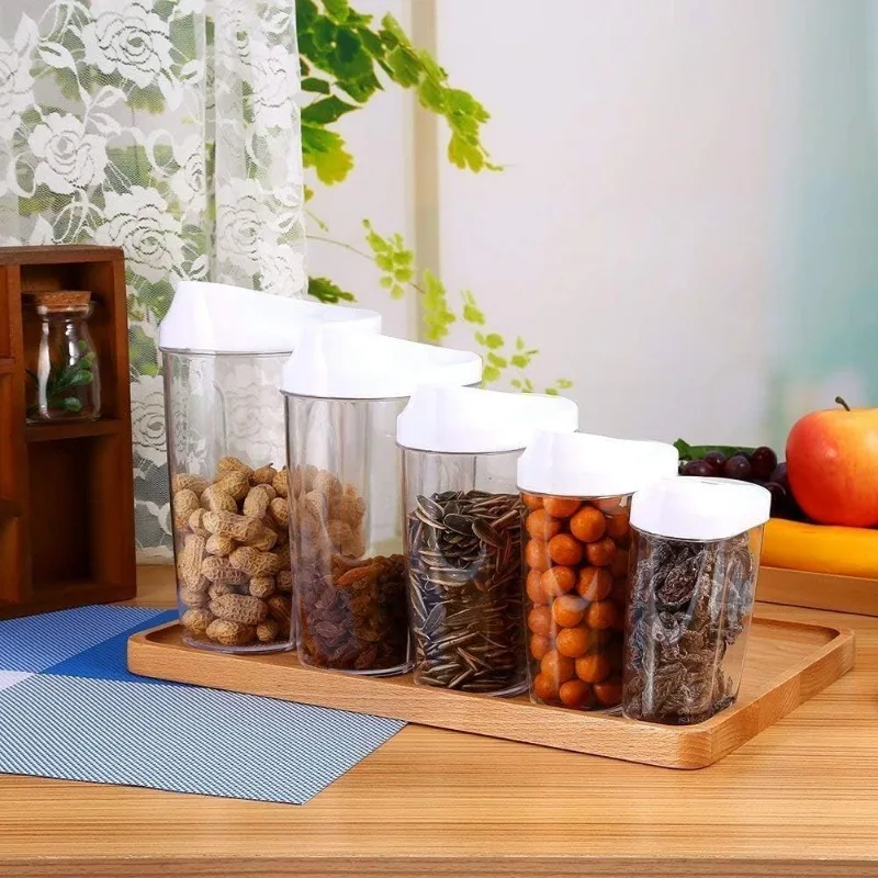 Yes5pcs/set verzegelde voedsel - Food Storage Glass Container Set recensie en prijs