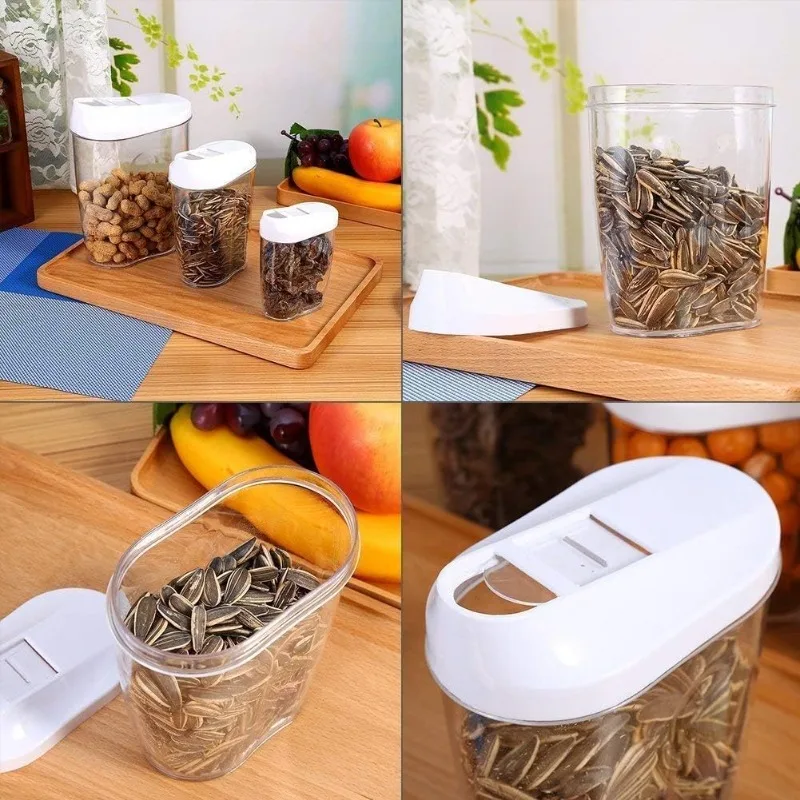 Yes5pcs/set verzegelde voedsel - Food Storage Glass Container Set recensie en prijs