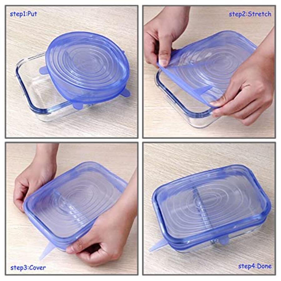 12-delige set siliconen stretc - Silicone Stretch Lid recensie en prijs
