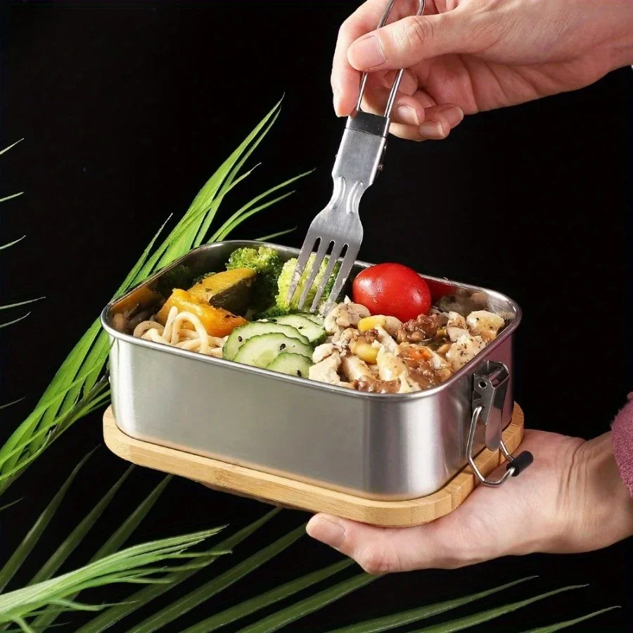Nieuwe 304 roestvrijstalen lun - Food Storage Lunch Box recensie en prijs