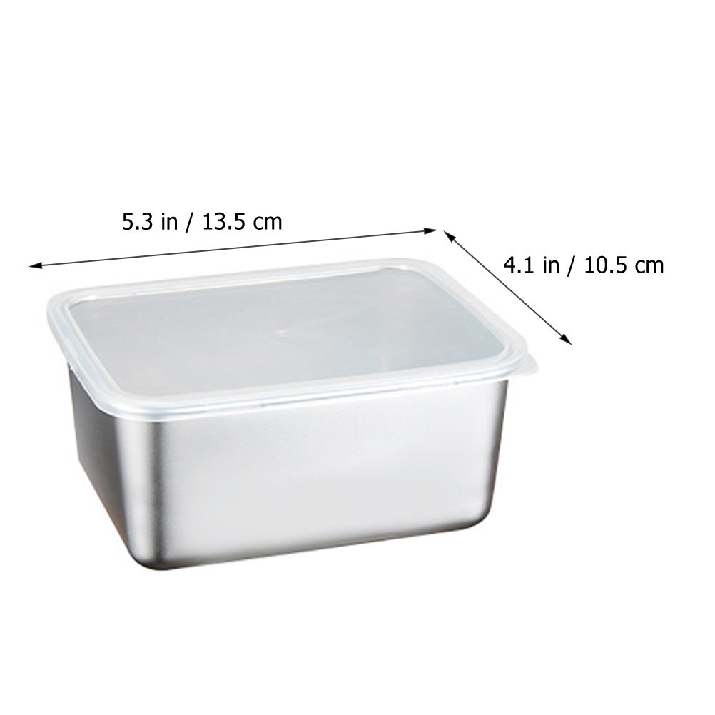 Roestvrijstalen bewaardoos Dra - Food Storage Containers Plastic Box recensie en prijs
