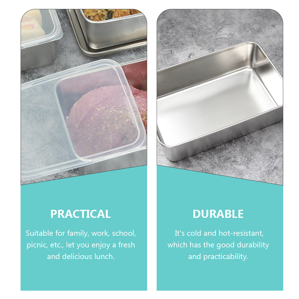 Roestvrijstalen bewaardoos Dra - Food Storage Containers Plastic Box recensie en prijs
