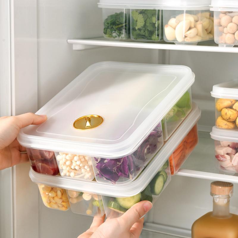 4/5-delige koelkast opbergbox  - Food Storage Containers Plastic Box recensie en prijs