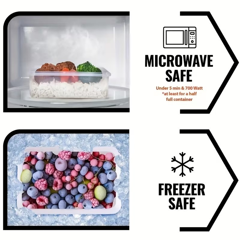 4-delige transparante voedselb - Food Storage Containers With Lids recensie en prijs