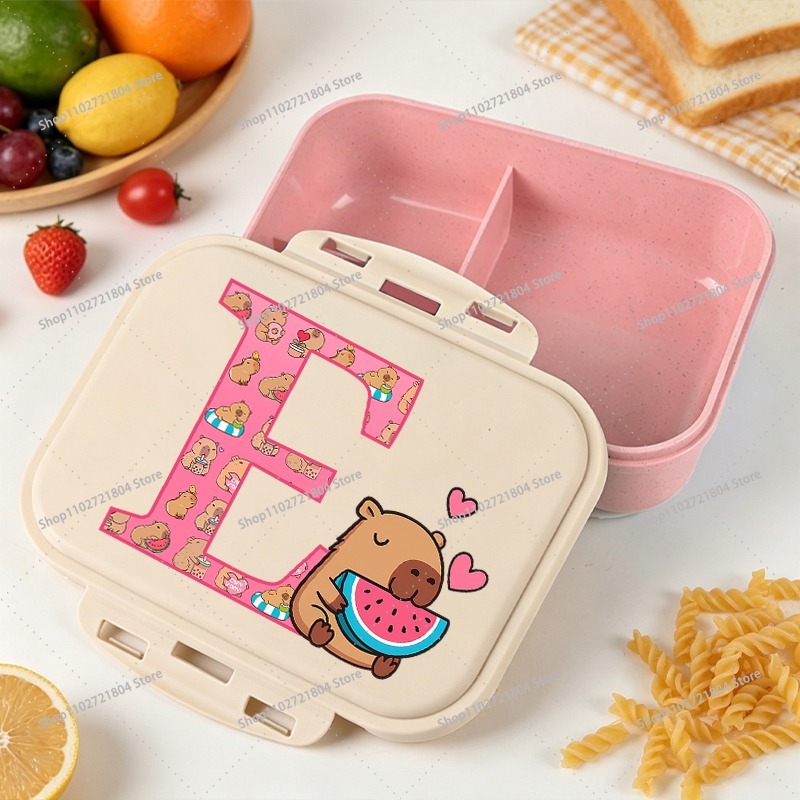 Capibara Bento Box met grote c - Food Storage Lunch Box recensie en prijs