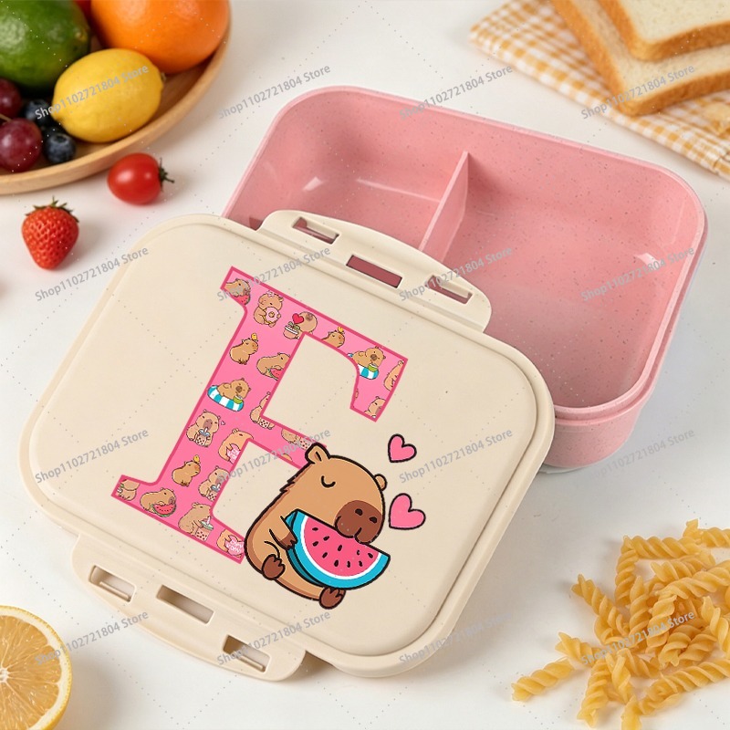 Capibara Bento Box met grote c - Food Storage Lunch Box recensie en prijs