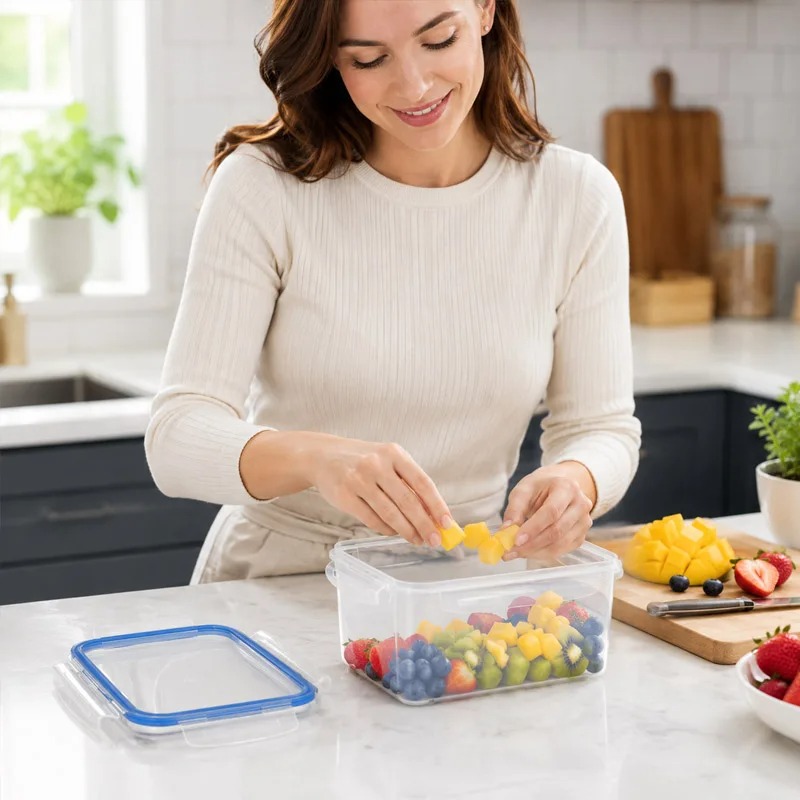 4 maten koelkast opbergdoos vo - Food Storage Lunch Box recensie en prijs