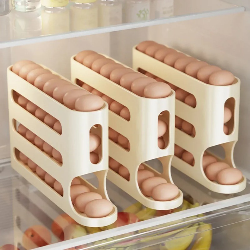 4-laags automatische rollende  - Egg Storage Holder recensie en prijs