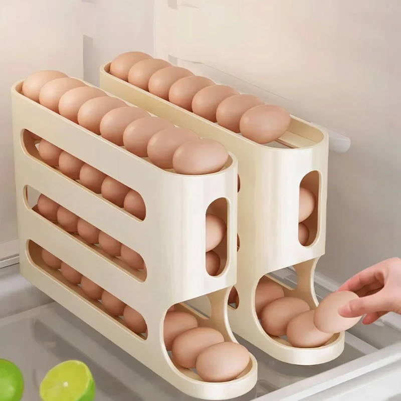 4-laags automatische rollende  - Egg Storage Holder recensie en prijs