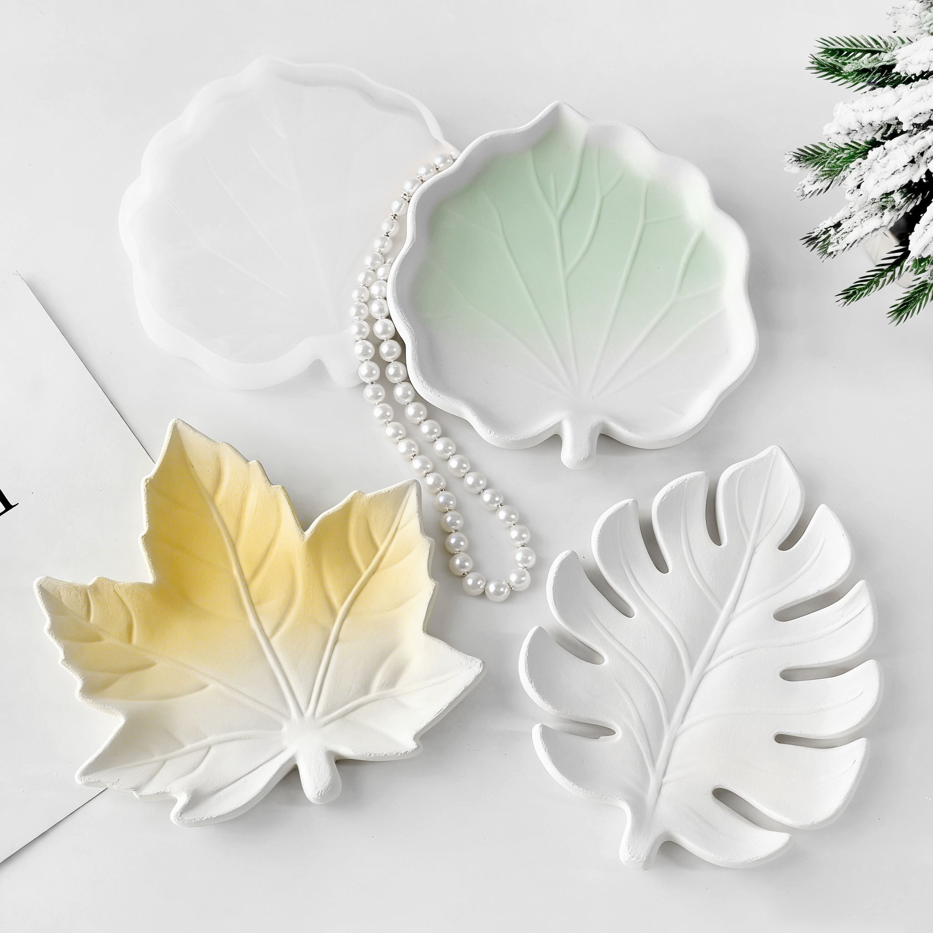DIY Gipsvorm Blad Coaster Sili - Food Storage Silicone recensie en prijs