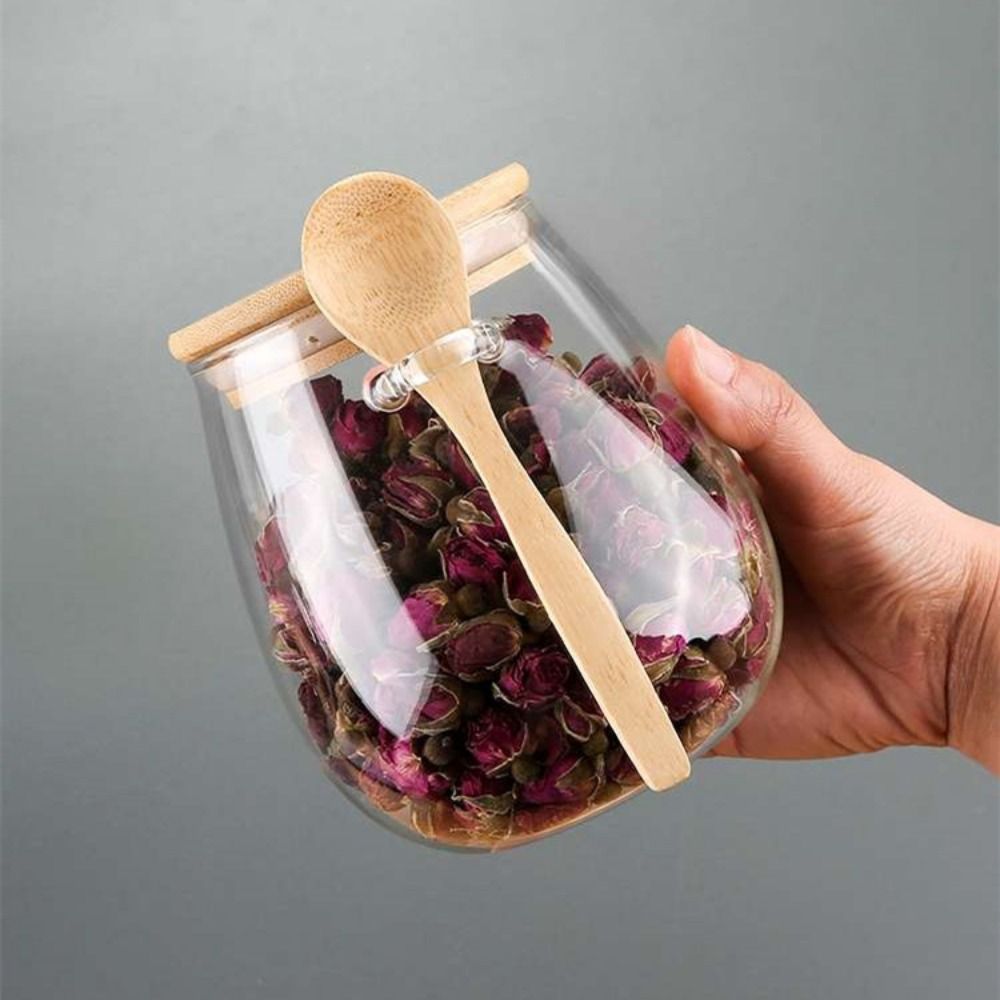 Brede glazen voorraadpotten, l - Food Storage Glass Container Set recensie en prijs