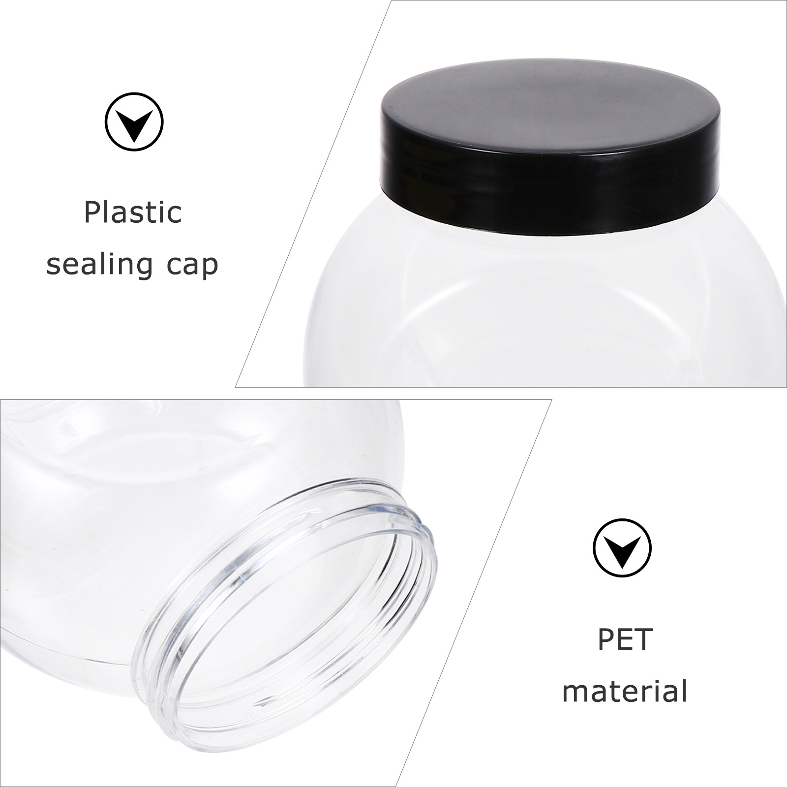 1Set Voedselopslagblikken Tran - Food Storage Canister recensie en prijs