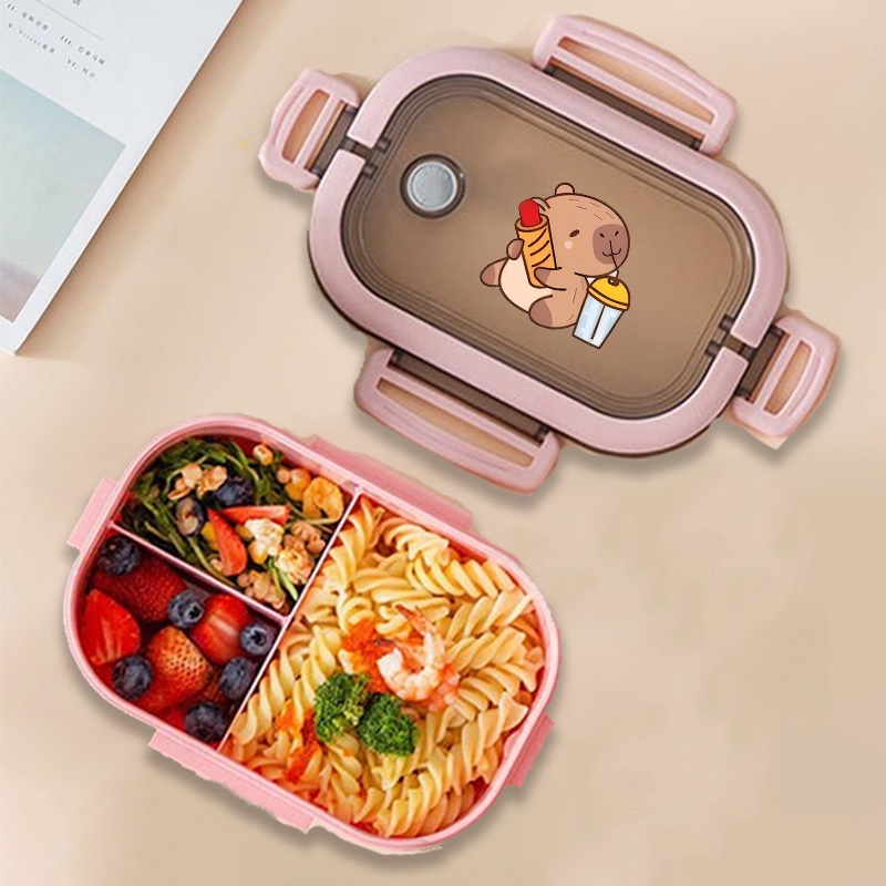 Capybara Bento Lunchbox Anime  - Food Storage Meal Prep recensie en prijs