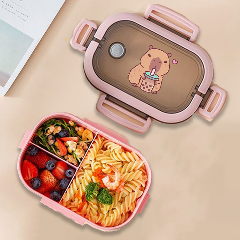 Capybara Bento Lunchbox Anime  - Food Storage Meal Prep recensie en prijs