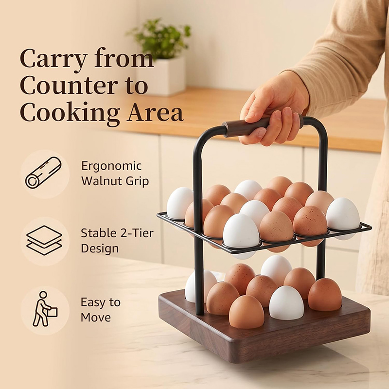 Boerderijstijl eierenhouder vo - Egg Storage Holder recensie en prijs