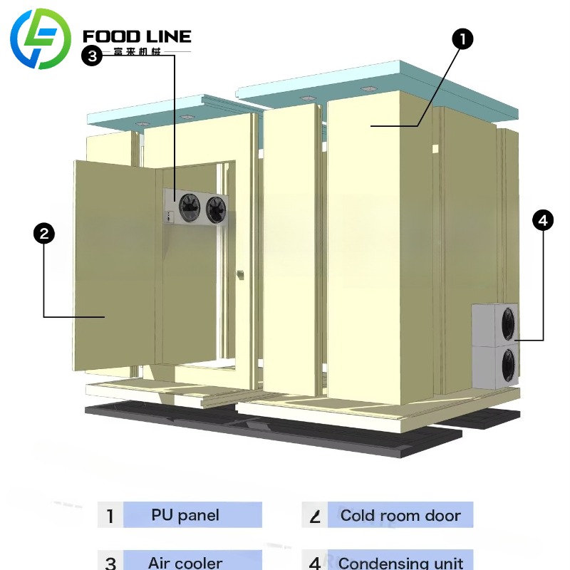 Koelcel voor koude voedselopsl - Food Storage Room recensie en prijs