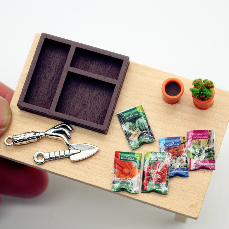 Poppenhuis Tuinieren Houten Ki - Food Storage Plants recensie en prijs