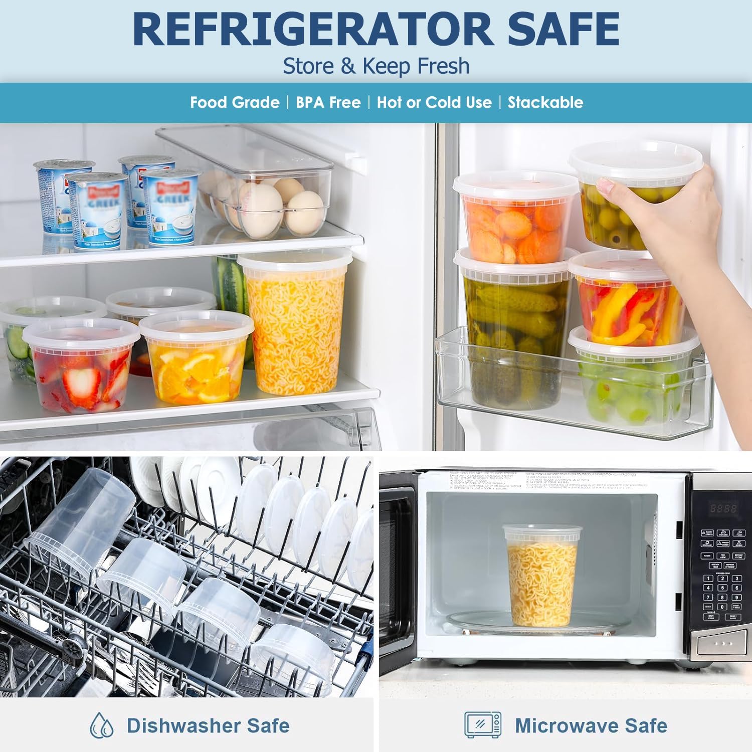 24 stks Deli Voedselopslagcont - Food Storage Bowls recensie en prijs