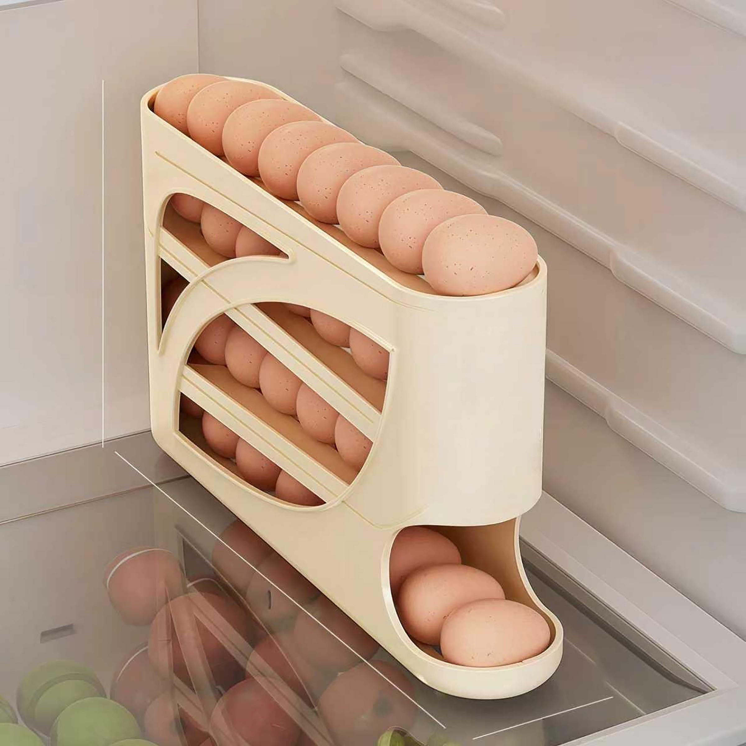 Eierenrolsysteem voor koelkast - Egg Storage Holder recensie en prijs
