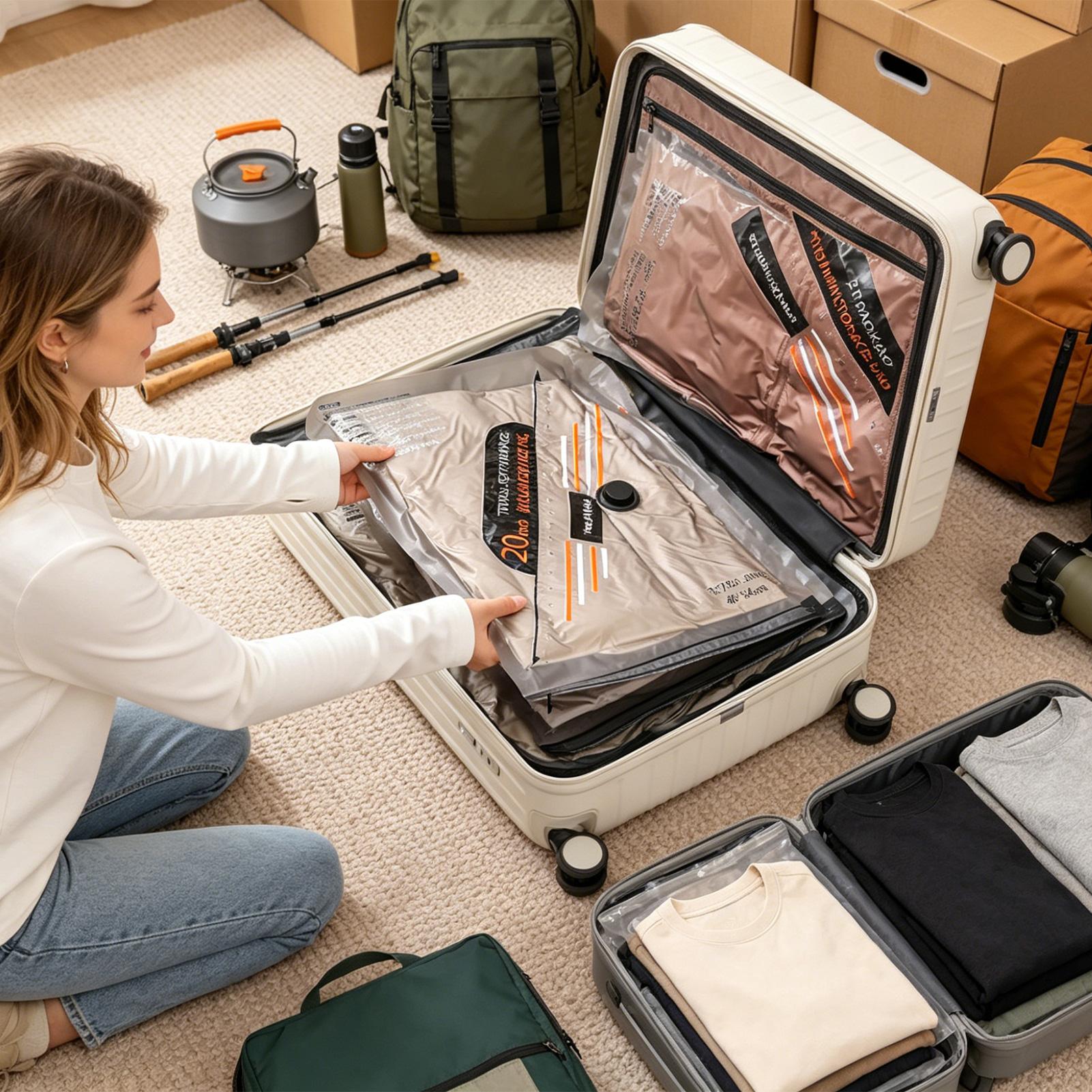 Vacuümzakken voor kleding 3 st - Vacuum Sealer Bag recensie en prijs