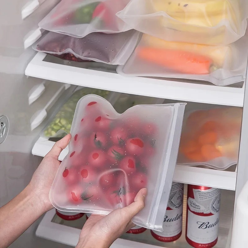 1-4 stuks siliconen voedselbew - Food Storage Silicone Bags recensie en prijs